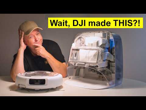 Видео: DJI Romo P — умный, прозрачный робот-пылесос, который думает как дрон