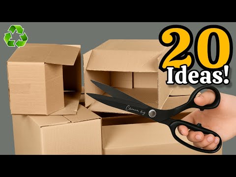 Видео: ЛУЧШЕ, ЧЕМ В МАГАЗИНЕ! 😍 20 недорогих идей DIY для дома и экономии места из ОБЫЧНЫХ материалов!
