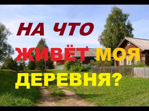 Видео: На что живёт моя деревня?