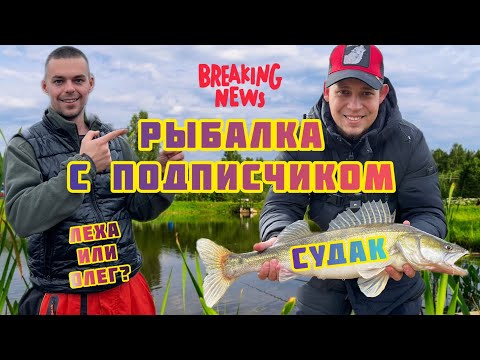 Видео: ЛОВЛЯ СУДАКОВ И ЩУК С ПОДПИСЧИКОМ! Тест Олта Томагавк и Нарвал Ривер Денс