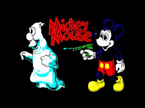 Видео: Mickey Mouse. ZX Spectrum. Прохождение