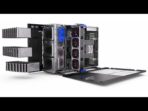 Видео: HPE ProLiant ML350 Gen10 - НОВЫЙ C ПАРАЛЕЛЬНОГО ИМПОРТА