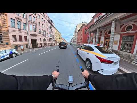 Видео: Велопрогулка г. Санкт-Петербург