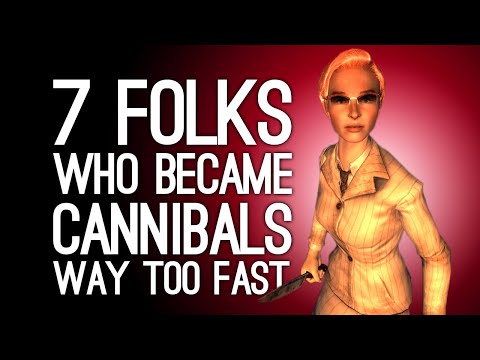 Видео: 7 человек, которые слишком быстро обратились к каннибализму