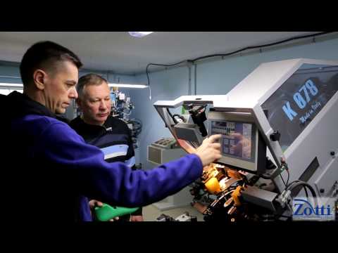 Видео: Презентация машины затяжки носочной части обуви Cerim К 078