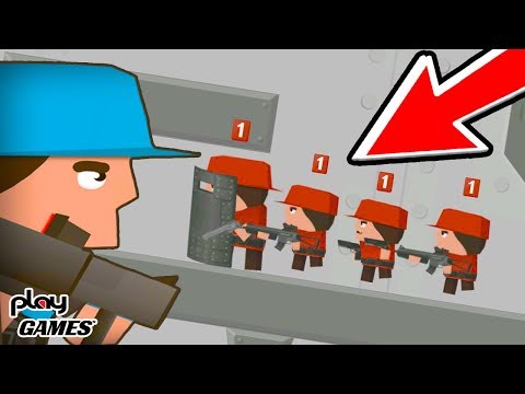 Видео: Clone Armies Взял БАЗУКУ и ВЗОРВАЛ армию ПРОТИВНИКА! Сумасшедшая битва солдатиков в игре Клон Армия