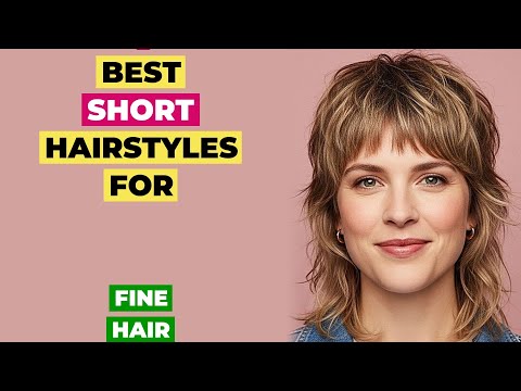 Видео: 10 лучших коротких стрижек для тонких волос (которые мгновенно добавляют объем!)