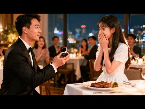 Видео: Президент нежно предложил девушке руки и сердце в ресторане, а та пролила слёзы.