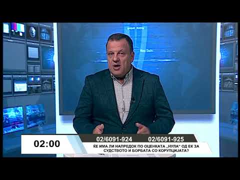 Видео: Очи в очи - Ќе има ли напредок по оценката „нула“ од ЕК за судството и борбата против корупцијата?