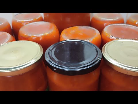 Видео: Острая Аджика - прекрасное дополнение к мясным блюдам ! Готовимся к зиме !