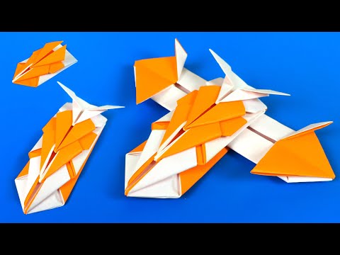 Видео: Как сделать мини-машину оригами 🟩 сделать комбинированную мини-машину из бумаги