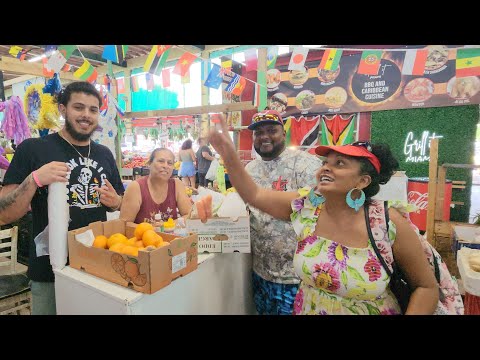 Видео: Везем Моисея на наш рынок выходного дня в Майами. Рыба в Кума-Кума. Посещение Мейми-Биби и фермер...