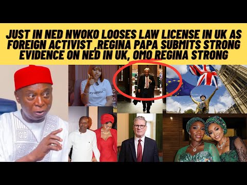 Видео: Только что Нед Нвоко лишился юридической лицензии в Великобритании, поскольку иностранный активис...