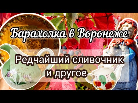 Видео: БАРАХОЛКА В ВОРОНЕЖЕ| РЕДЧАЙШИЙ СЛИВОЧНИК И ДРУГОЕ.