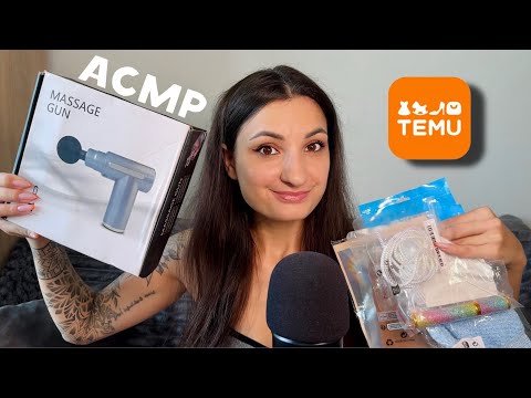 Видео: АСМР розпаковка з TEMU | Огляд товарів, шепіт, тапінг ⚜️ ASMR unpacking from TEMU, whisper tapping