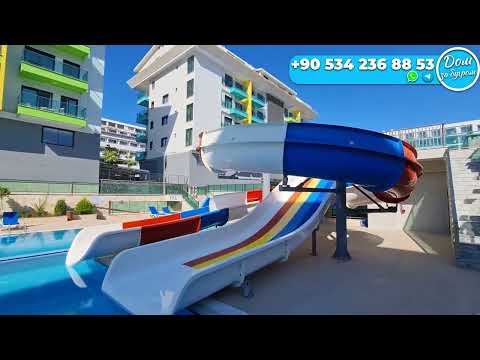 Видео: НЕДОРОГО ЛУЧШИЕ 1+1 НА МОРЕ квартира в Алании ПОД КЛЮЧ недвижимость в Турции НЕДОРОГО