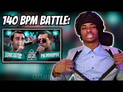 Видео: 140 BPM BATTLE: ДИКТАТОР UAV X PALMDROPOV || CANADIAN REACTION!!!