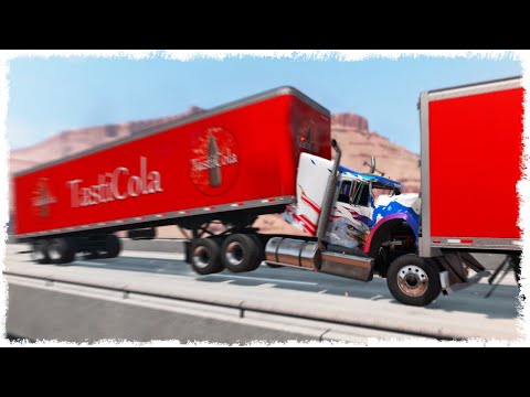 Видео: САМЫЕ ЖЕСТКИЕ АВАРИИ В BEAMNG!!!
