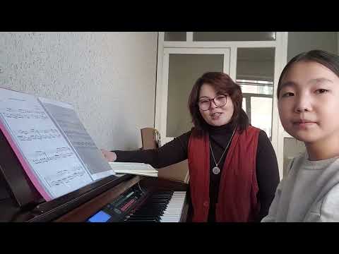 Видео: Төгөлдөр хуурын хичээлээс.