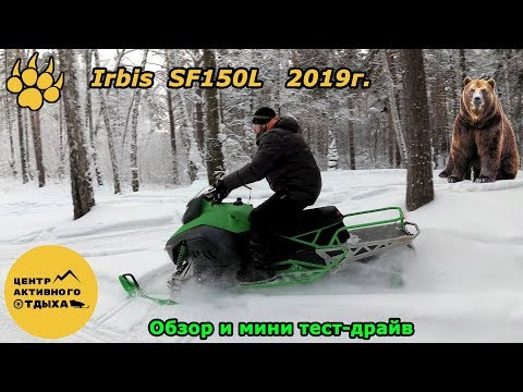 Видео: Снегоход Irbis SF150L 2019г. Что скрывается под новым обликом? Обзор и мини тест-драйв