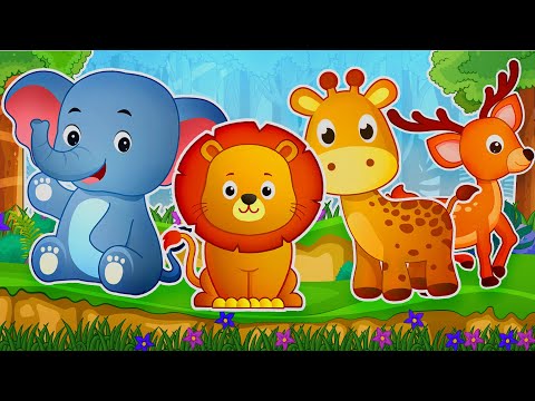 Видео: Дикі Тварини 🤔🧠 + Більше Освітніх Відео для Дітей | Розумники