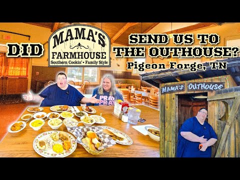 Видео: Праздник «Mama’s Farmhouse Feast» в Пиджен-Фордж, Теннесси! Все 10 гарниров и южные деликатесы!