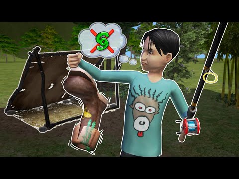 Видео: ребенок выживает БЕЗ ДОМА И ДЕНЕГ в The Sims 2