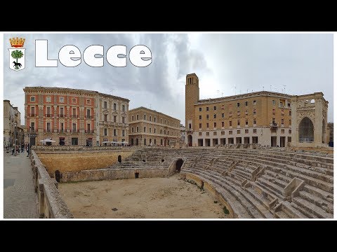 Видео: Италия, Лечче - Lecce, Italia