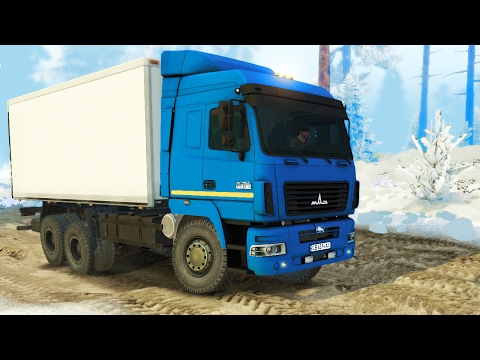 Видео: -50°C ПРОБИВАЕМСЯ ПО КАМЧАТКЕ - SpinTires