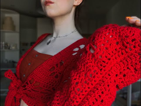 Видео: Вязальный влог:вяжем весенний цветочный топ на завязках, не довязываем лавандовый свитер