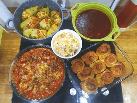 Видео: 🍽 МЕНЮ НА 2 ДНЯ🍽 Что приготовить на Обед и Ужин Часть 8