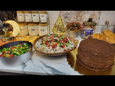 Видео: Менюи ман барои Ифтор/ Торт СКАЗКА/СПАРТАК/ Фатир/Шакароб/ Посуда харидум❤