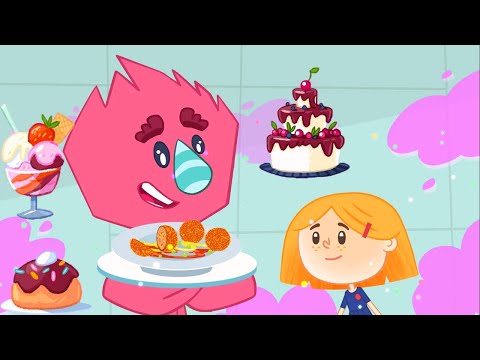 Видео: КАТЯ и ЭФ ✈ Куда угодно дверь - 🍥 Готовим вкусняшки с Катей и Эфом 🍰 - Мультик