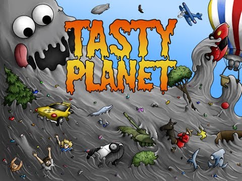 Видео: Обзор Tasty Planet [Симулятор пожирания жалких людишек]