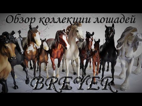 Видео: Breyer Collection Tour 2018 | Обзор моей коллекции лошадей BREYER | июль 2018