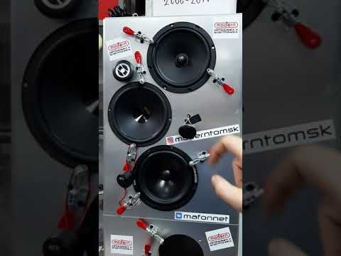 Видео: прослушка 3. Blam Express 165ES против Focal RCX165 и Hertz DPK 165