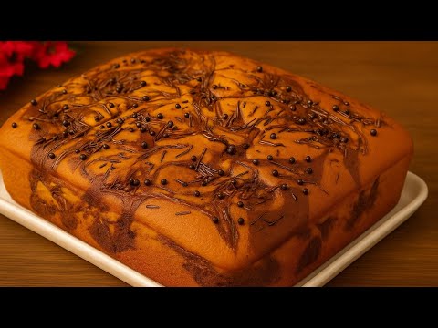Видео: Пирог из 10 ложек, который тает во рту! Вы будете печь этот мраморный пирог каждый день!