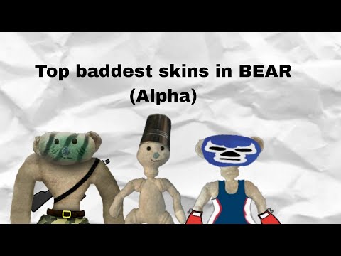 Видео: ТОП 10 ХУДШИХ СКИНОВ В Bear alpha | Roblox