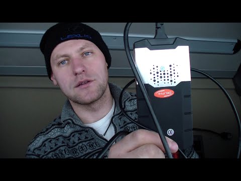 Видео: компьютерная диагностика дилетанта  DAF 105 с помощью делфи, смотрим что может сканер.