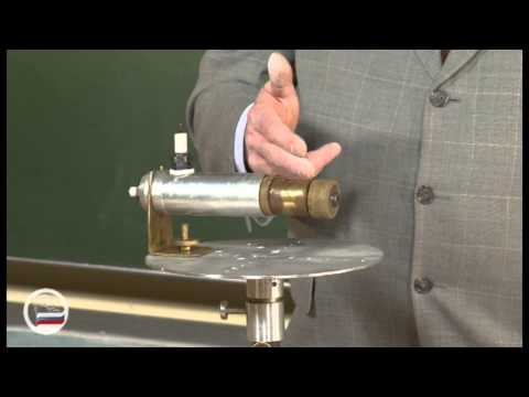 Видео: Пушка на вращающейся платформе. Выстрел по диаметру