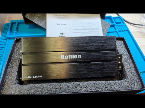 Видео: Hellion HAM 2.800d замер усилителя