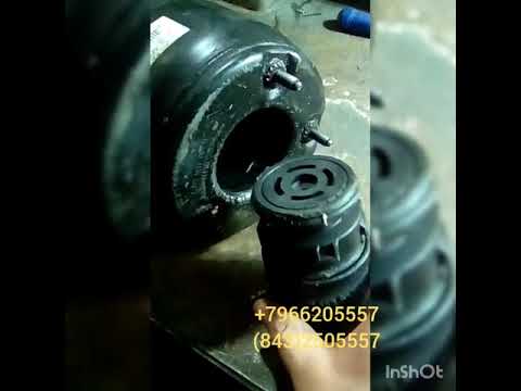 Видео: Мерседес 211 пневмо стойка перед разбор