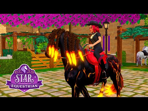 Видео: Второй фриз вулкан! Открытие сундуков и конкур в Star Equestrian Horse Ranch