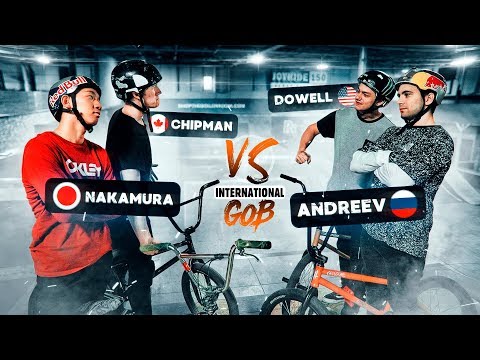 Видео: ЛЮТЫЙ GAME of BIKE #4 | Джастин Доувел, Костя Андреев VS Рим Накамура, Джейден Чипман | BMX | 01e73