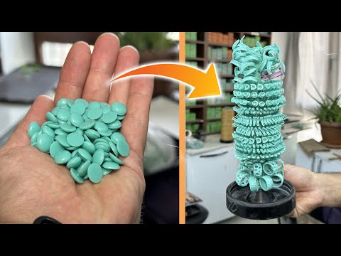 Видео: Как ювелиры готовят восковые формы для литья серебра или золота?