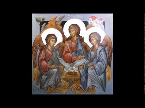 Видео: Хиландар - Тројичин канон и тропари; 8.1.2012..wmv