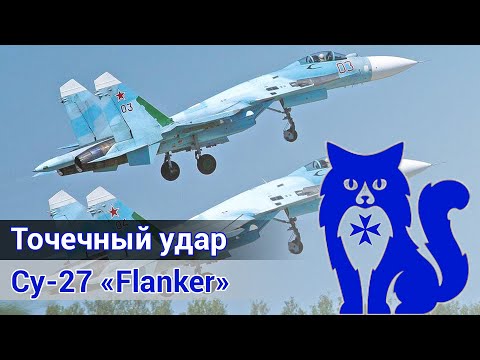 Видео: Су-27 "Flanker" - Точечный удар (вылет с действующим лётчиком-истребителем) (DCS World) | WaffenCat