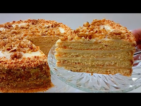 Видео: Торт Мадонна Старый Рецепт из 80-х проверенный временем!Торт из детства и вкус который не забывается