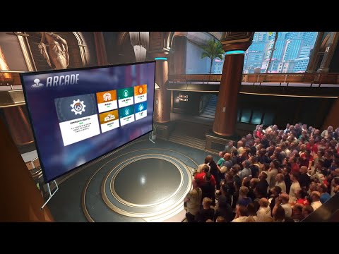 Видео: Сходка со зрителями в аркадах