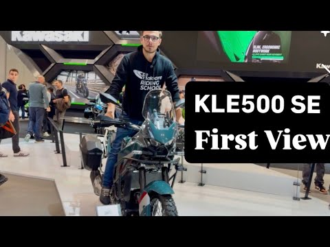 Видео: Новый Kawasaki KLE500 SE уже здесь | Настоящее приключение или просто небольшой туристический мот...